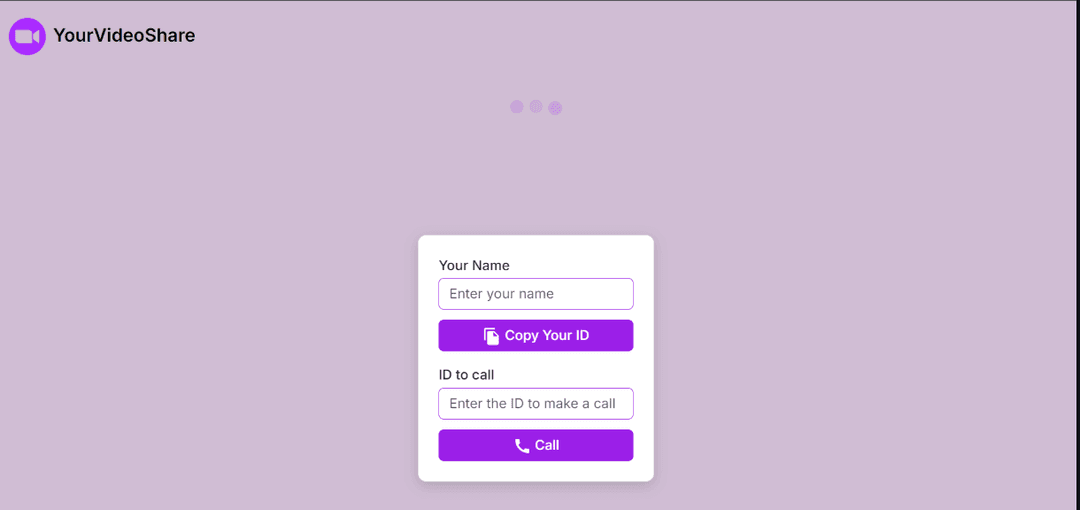 Peer-to-Peer Video Calling App